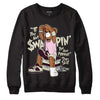 Dunk Low Night Maroon and Medium Soft Pink DopeSkill Sweatshirt If You Aint Graphic Streetwear - Black 