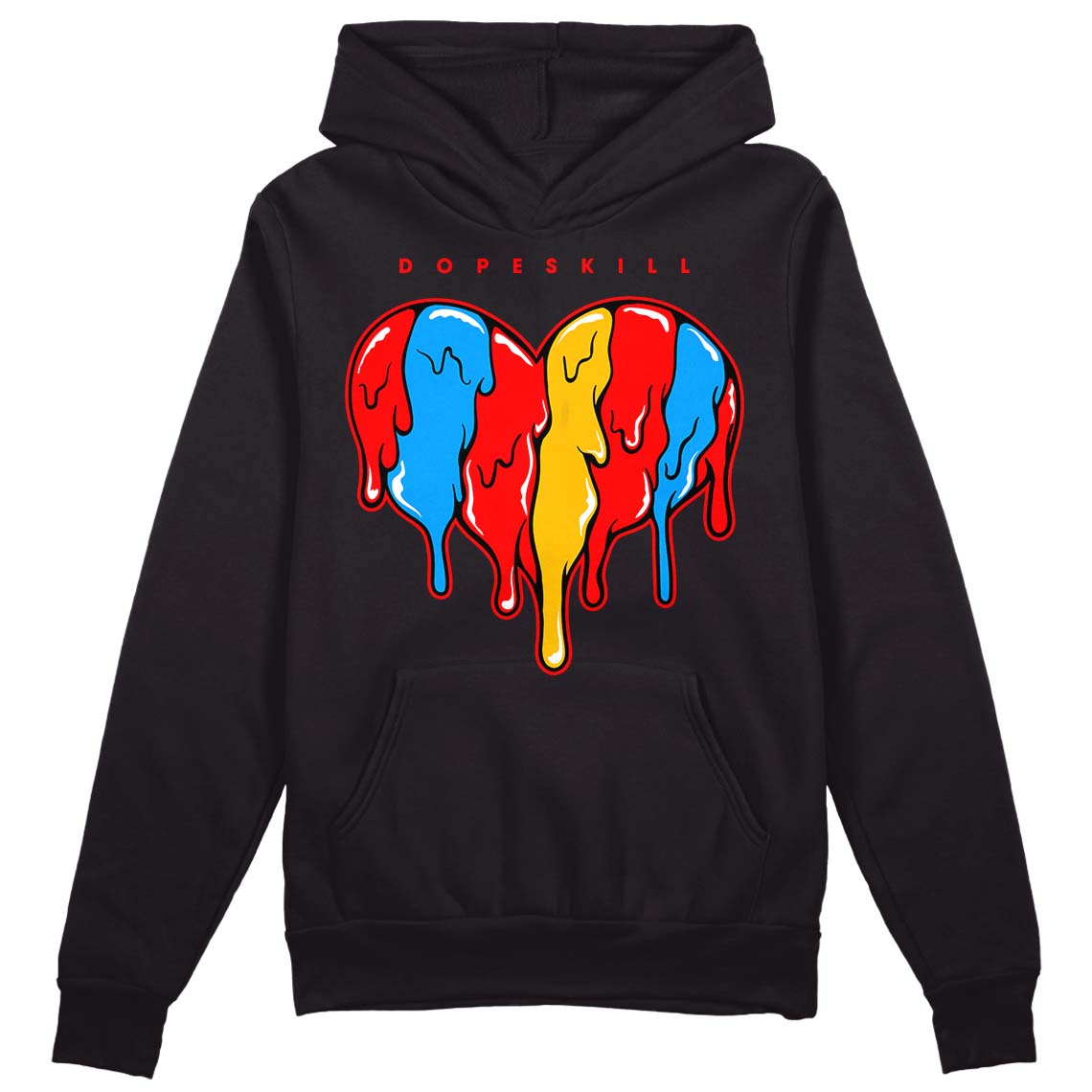 Fruity Pebbles Dunks DopeSkill Hoodie Sweatshirt Slime Drip Heart Grap ...