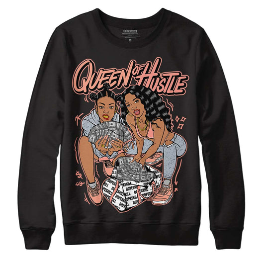 DJ Khaled x Jordan 5 Retro ‘Crimson Bliss’ DopeSkill Sweatshirt Queen Of Hustle Graphic Streetwear - Black 