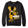 Goldenrod Dunk DopeSkill Sweatshirt Sneakerhead BEAR Graphic - Black 