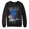 True Blue 1s DopeSkill Sweatshirt Money Talks Graphic - Black