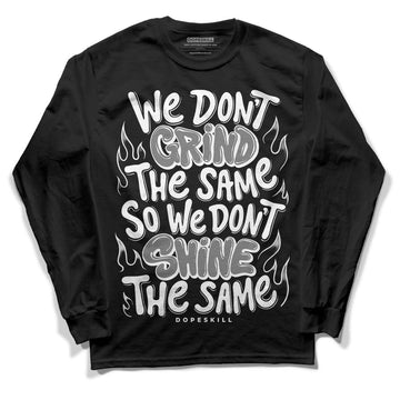 Jordan 1 High 85 Black White DopeSkill Long Sleeve T-Shirt Grind Shine Graphic Streetwear - Black 