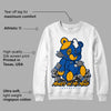 Dunk Blue Jay and University Gold DopeSkill Sweatshirt MOMM Bear Graphic