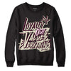 Dunk Low Night Maroon and Medium Soft Pink DopeSkill Sweatshirt LOVE Graphic Streetwear - Black 