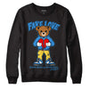 SB Dunk Low Homer DopeSkill Sweatshirt Fake Love Graphic - Black