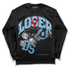 Travis Scott x Jordan 4 Retro 'Cactus Jack' DopeSkill Long Sleeve T-Shirt Loser Lover Graphic Streetwear - Black 