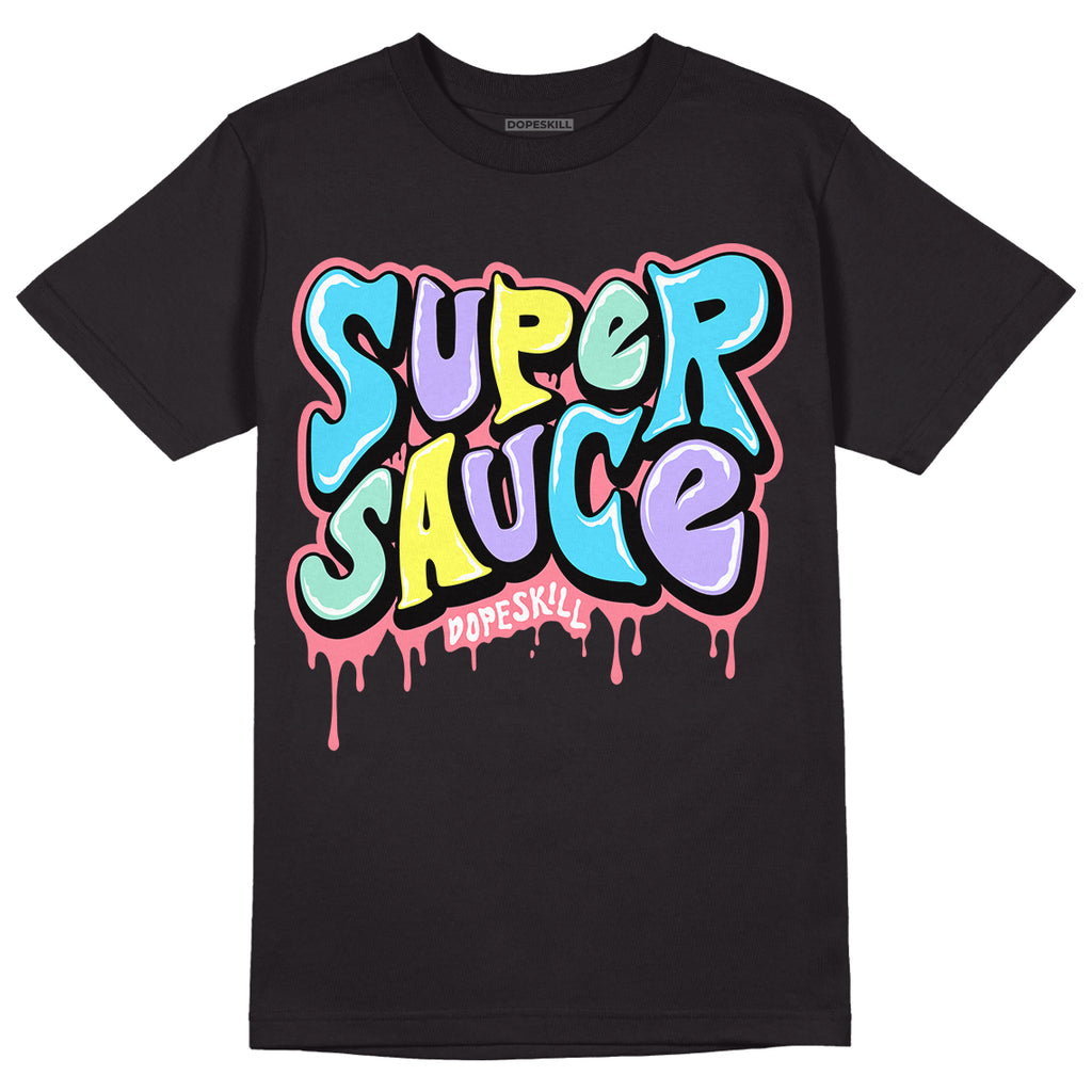 Candy Easter Dunk Low DopeSkill T-Shirt Super Sauce Graphic - Black
