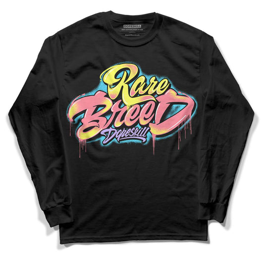 Candy Easter Dunk Low DopeSkill Long Sleeve T-Shirt Rare Breed Type Graphic - Black