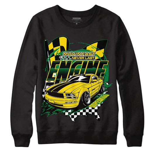 Dunk Low Reverse Brazil DopeSkill Sweatshirt ENGINE Tshirt Graphic - Black