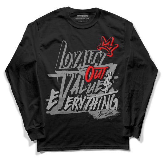 Jordan 5 Retro P51 Camo DopeSkill Long Sleeve T-Shirt LOVE Graphic Streetwear - Black 
