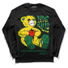 Dunk Low Reverse Brazil DopeSkill Long Sleeve T-Shirt Love Kills Graphic - Black