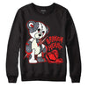 Jordan 3 Retro White Cement Reimagined DopeSkill Sweatshirt Broken Heart Graphic Streetwear - Black