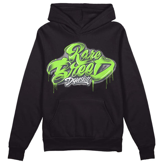Green Bean 5s DopeSkill Hoodie Sweatshirt Rare Breed Type Graphic - Black