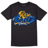 Dunk Blue Jay and University Gold DopeSkill T-Shirt Rare Breed Type Graphic Streetwear - Black