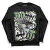 Jordan 4 Retro “Seafoam” DopeSkill Long Sleeve T-Shirt Don't Quit Graphic Streetwear  - Black 