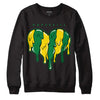 Dunk Low Reverse Brazil DopeSkill Sweatshirt Slime Drip Heart Graphic - Black