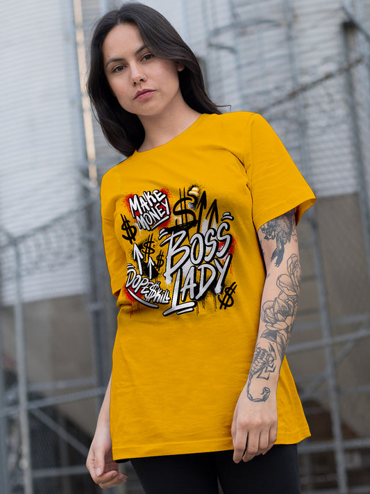 AJ 13 Del Sol DopeSkill Del Sol T-shirt Boss Lady Graphic