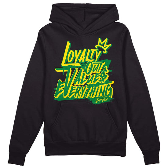 Dunk Low Reverse Brazil DopeSkill Hoodie Sweatshirt LOVE Graphic - Black