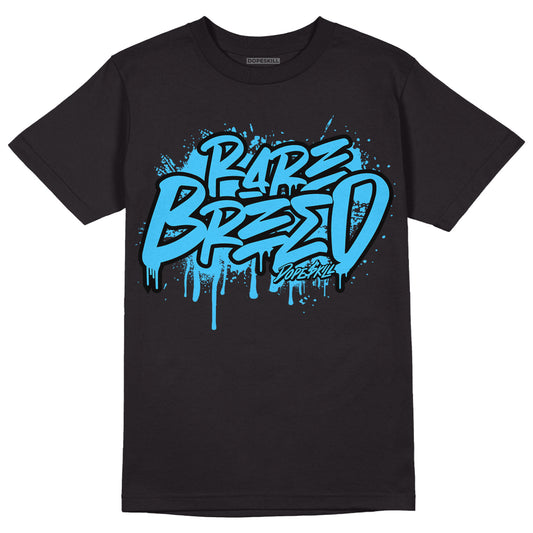 University Blue 13s DopeSkill T-Shirt Rare Breed Graphic - Black 
