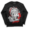 Gym Red 9s DopeSkill Long Sleeve T-Shirt Hold My Own Graphic - Black 