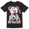 Jordan 3 Retro White Cement Reimagined DopeSkill T-Shirt Hurt Bear Graphic Streetwear - Black