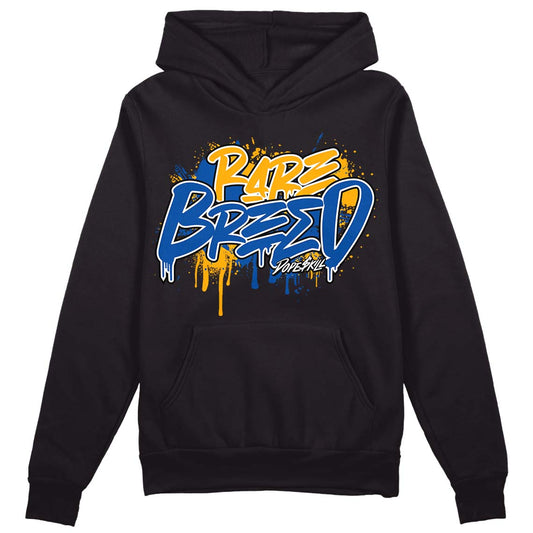 Dunk Blue Jay and University Gold DopeSkill Hoodie Sweatshirt Rare Breed Graphic Streetwear - Black