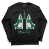 Gorge Green 1s DopeSkill Long Sleeve T-Shirt Breathe Graphic - Black 