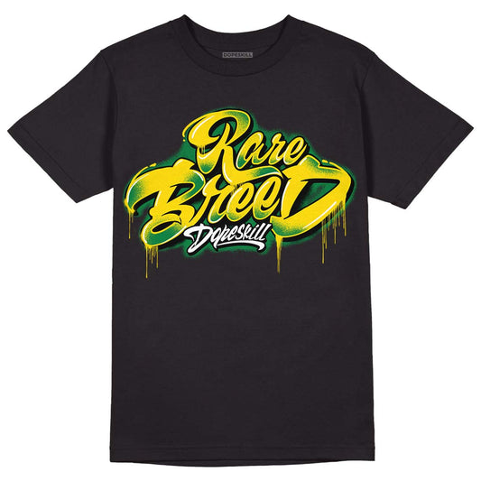 Dunk Low Reverse Brazil DopeSkill T-Shirt Rare Breed Type Graphic - Black