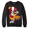 Cardinal 7s DopeSkill Sweatshirt Sneakerhead BEAR Graphic - Black 