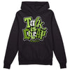 Dunk Low 'Chlorophyll' DopeSkill Hoodie Sweatshirt Talk Is Chip Graphic - Black