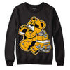 Goldenrod Dunk DopeSkill Sweatshirt Bear Steals Sneaker Graphic - Black 