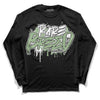 Jordan 4 Retro “Seafoam” DopeSkill Long Sleeve T-Shirt Rare Breed Graphic Streetwear  - Black 