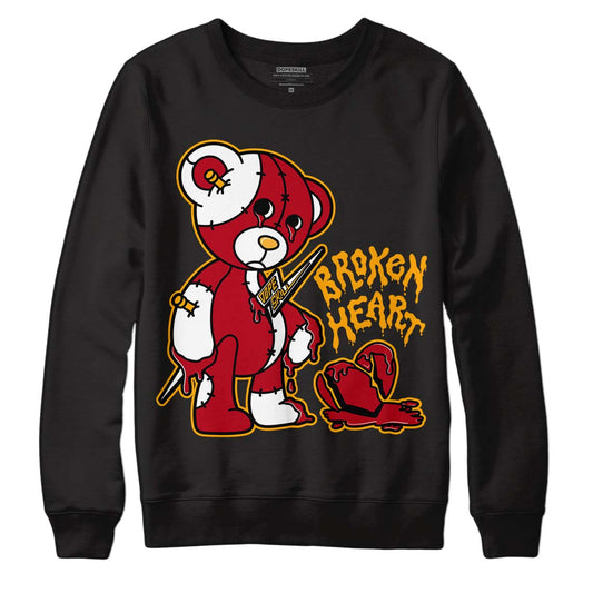 Cardinal 7s DopeSkill Sweatshirt Broken Heart Graphic - Black 