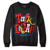 Fruity Pebbles Dunks DopeSkill Sweatshirt Talk Is Chip Graphic - Black 