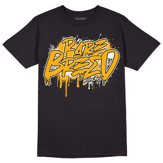 Goldenrod Dunk DopeSkill T-Shirt Rare Breed Graphic - Black