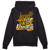 Goldenrod Dunk DopeSkill Hoodie Sweatshirt LOVE Graphic - Black 