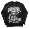 Dunk Low Teddy Bear Pink DopeSkill Long Sleeve T-Shirt Sick Bear Graphic - Black 