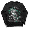 Lottery Pack Malachite Green Dunk Low DopeSkill Long Sleeve T-Shirt True Love Will Kill You Graphic - Black