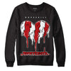 Jordan 13 Retro Playoffs DopeSkill Sweatshirt Juneteenth Heart Graphic Streetwear  - Black