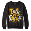 Goldenrod Dunk DopeSkill Sweatshirt Talk Is Chip Graphic - Black