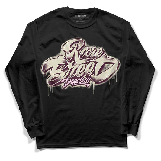 Dunk Low Night Maroon and Medium Soft Pink DopeSkill Long Sleeve T-Shirt Rare Breed Type Graphic Streetwear - Black 