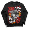 Cardinal 7s DopeSkill Long Sleeve T-Shirt Don't Quit Graphic - Black 