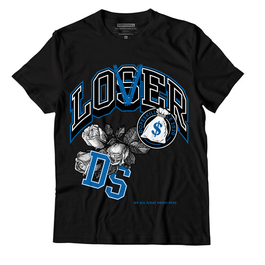 AJ 1 Dark Marina Blue DopeSkill T-Shirt Loser Lover Graphic