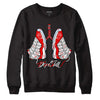 Cherry 11s DopeSkill Sweatshirt Breathe Graphic - Black