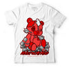 AJ 9 Chile Red DopeSkill T-Shirt MOMM Bear Graphic