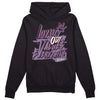 A Ma Maniére x Jordan 4 Retro ‘Violet Ore’   DopeSkill Hoodie Sweatshirt LOVE Graphic Streetwear - Black 