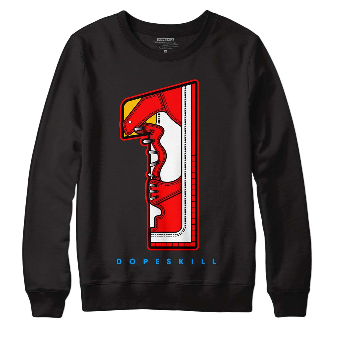 Fruity Pebbles Dunks DopeSkill Sweatshirt No.1 Graphic - Black