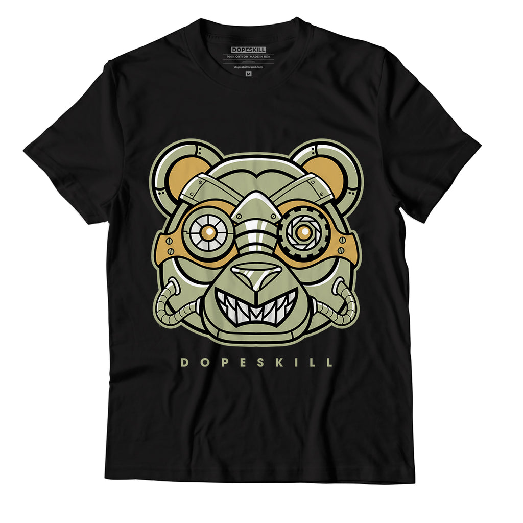 Jordan 5 Jade Horizon DopeSkill T-Shirt Robo Bear Graphic - Black 