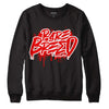 Cherry 11s DopeSkill Sweatshirt Rare Breed Graphic - Black