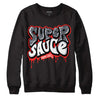 Jordan 3 Retro White Cement Reimagined DopeSkill Sweatshirt Super Sauce Graphic Streetwear - Black